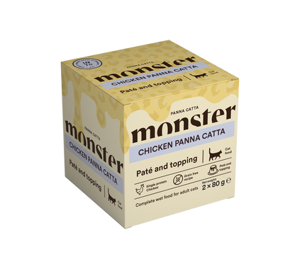 Monster Cat Chicken Panna Catta 2x80g