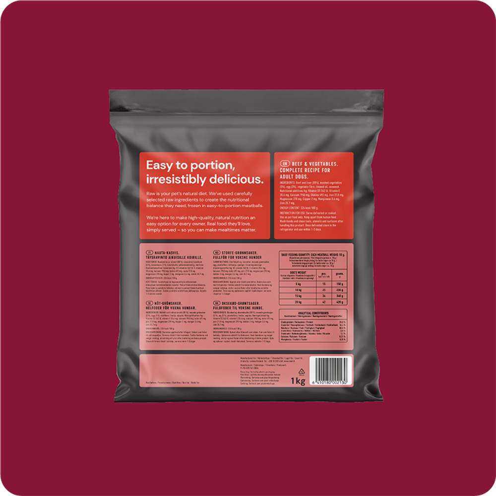 Nutriment by RAUH Nauta-Kasvikset 1kg