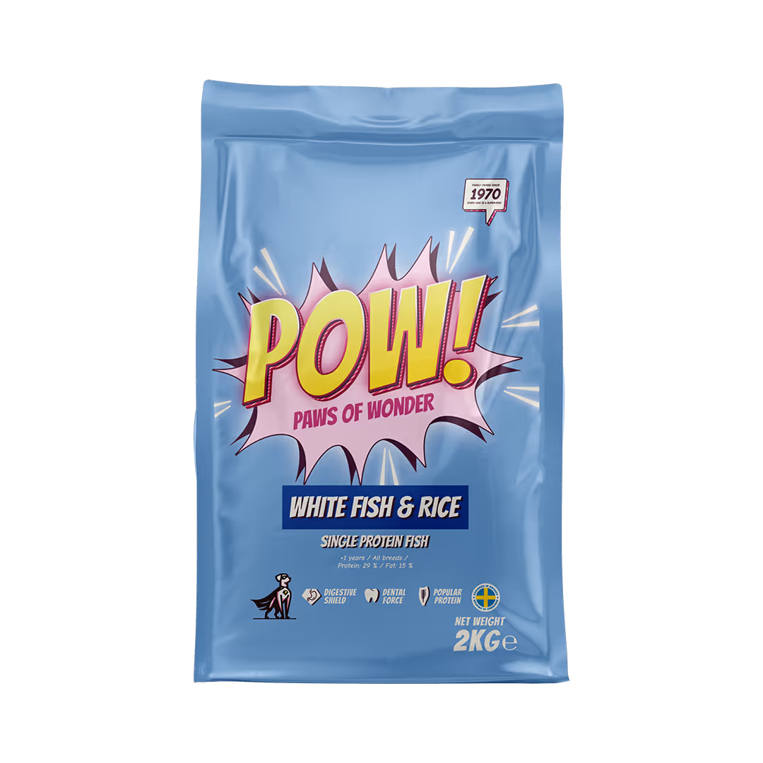 POW! Dog Adult White Fish&Rice