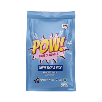 POW! Dog Adult White Fish&Rice