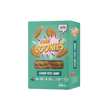 POW! Viljaton Koirankeksi Lammas 400g