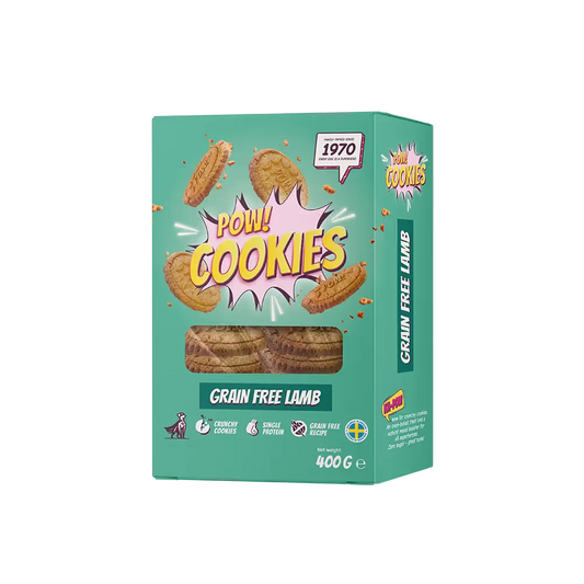 POW! Viljaton Koirankeksi Lammas 400g