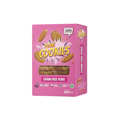 POW! Viljaton Koirankeksi Possu 400g