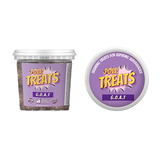 POW! Treats G.O.A.T - vuohi herkkupalat