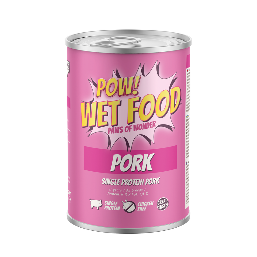POW! Dog Adult Pork 400g