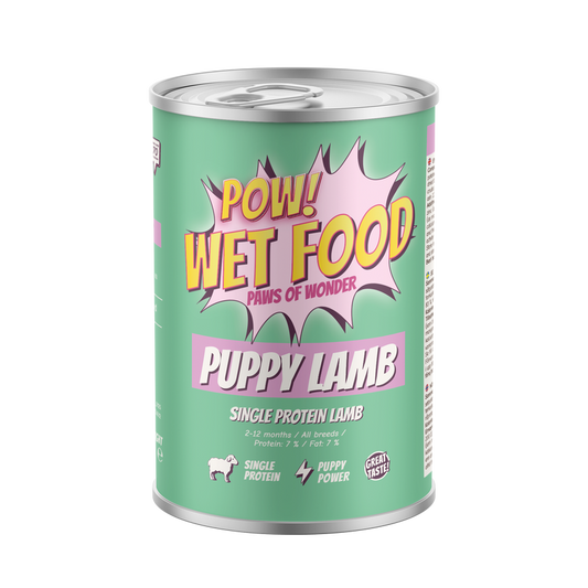 POW! Dog Puppy Lamb 400g