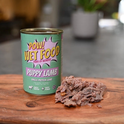 POW! Dog Puppy Lamb 400g