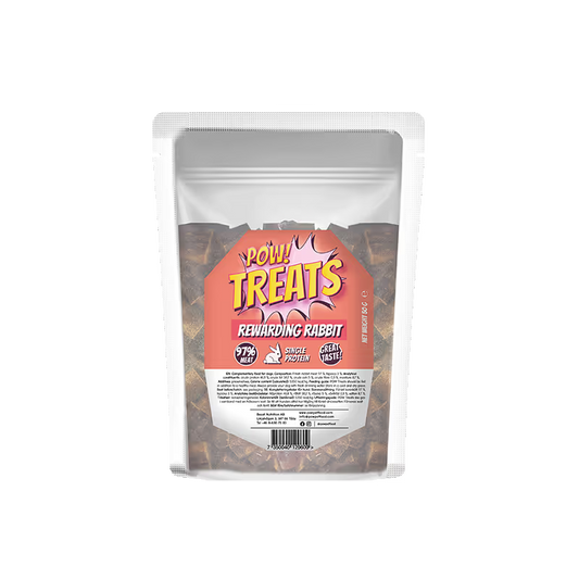POW! Treats Rewarding Rabbit - kani herkkupalat