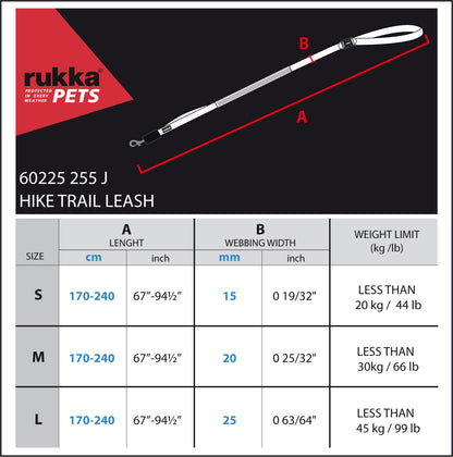 Rukka Pets Hike trail talutushihna