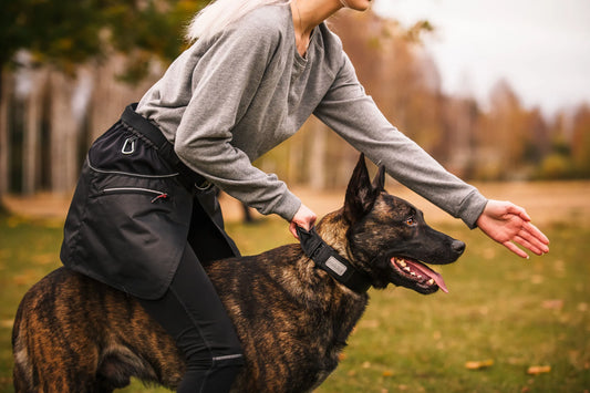 Rukka Pet Mission Collar kahvapanta - oliivinvihreä