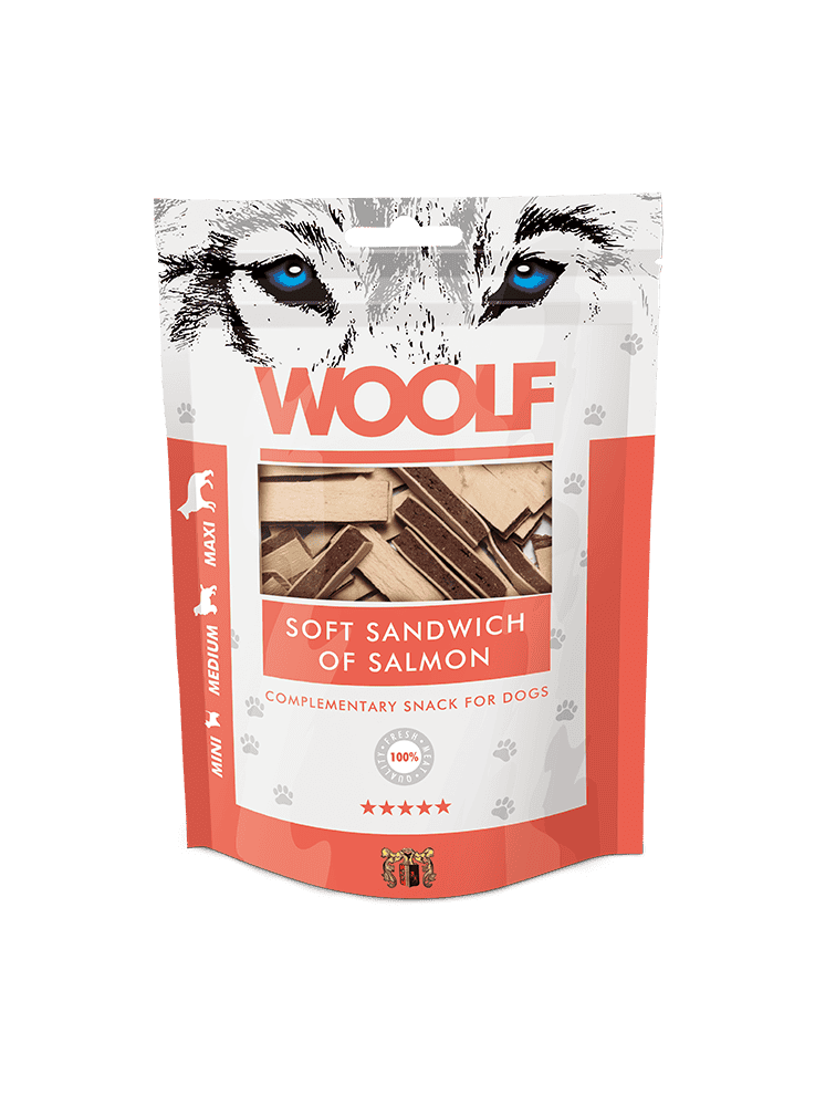 Woolf Soft Sandwich of Salmon- Lohikerrospala 100g