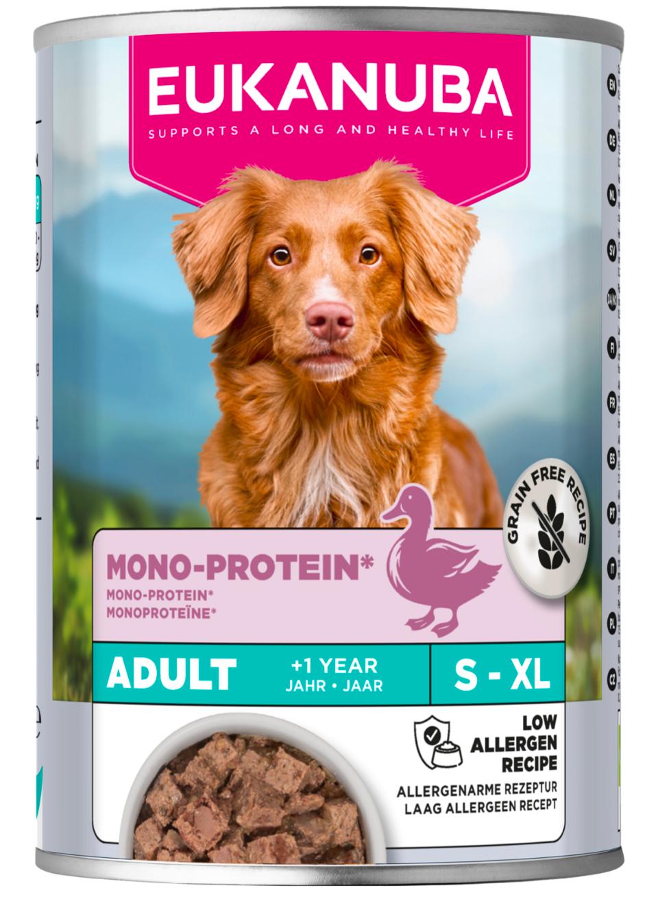 Eukanuba Wet Adult Mono Protein Duck 400g