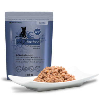 Catz Finefood no17 Siipikarja&Katkarapu 85g