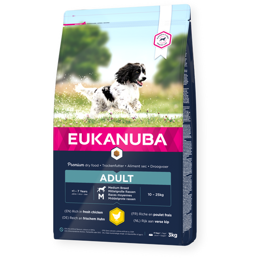 Eukanuba Adult Medium Breed Chicken