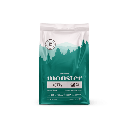 Monster Grain Free Puppy Lamb&Duck