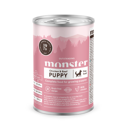 Monster Puppy Chicken&Beef 400g