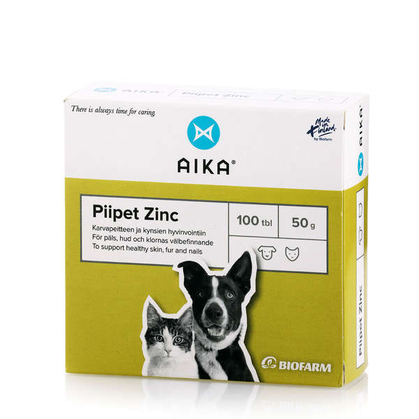 Aika Piipet Zinc 100 tabl