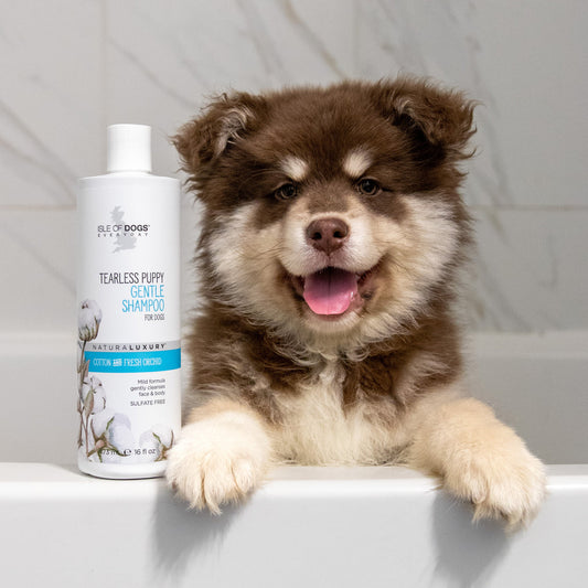IOD Naturaluxury Tearless Puppy shampoo,  473ml