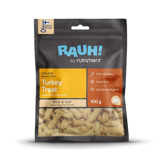 RAUH Turkey Treat - Kalkkunaherkku, 100g