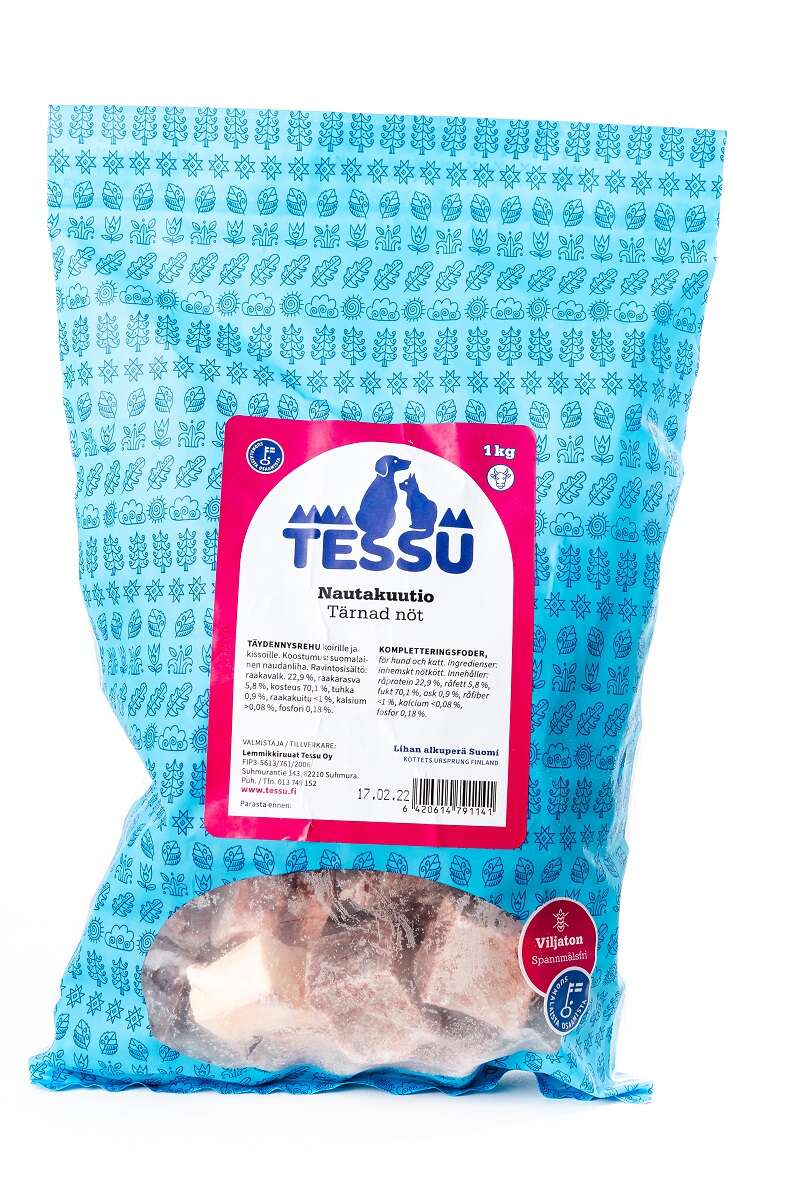 Tessu Nautakuutio 1kg