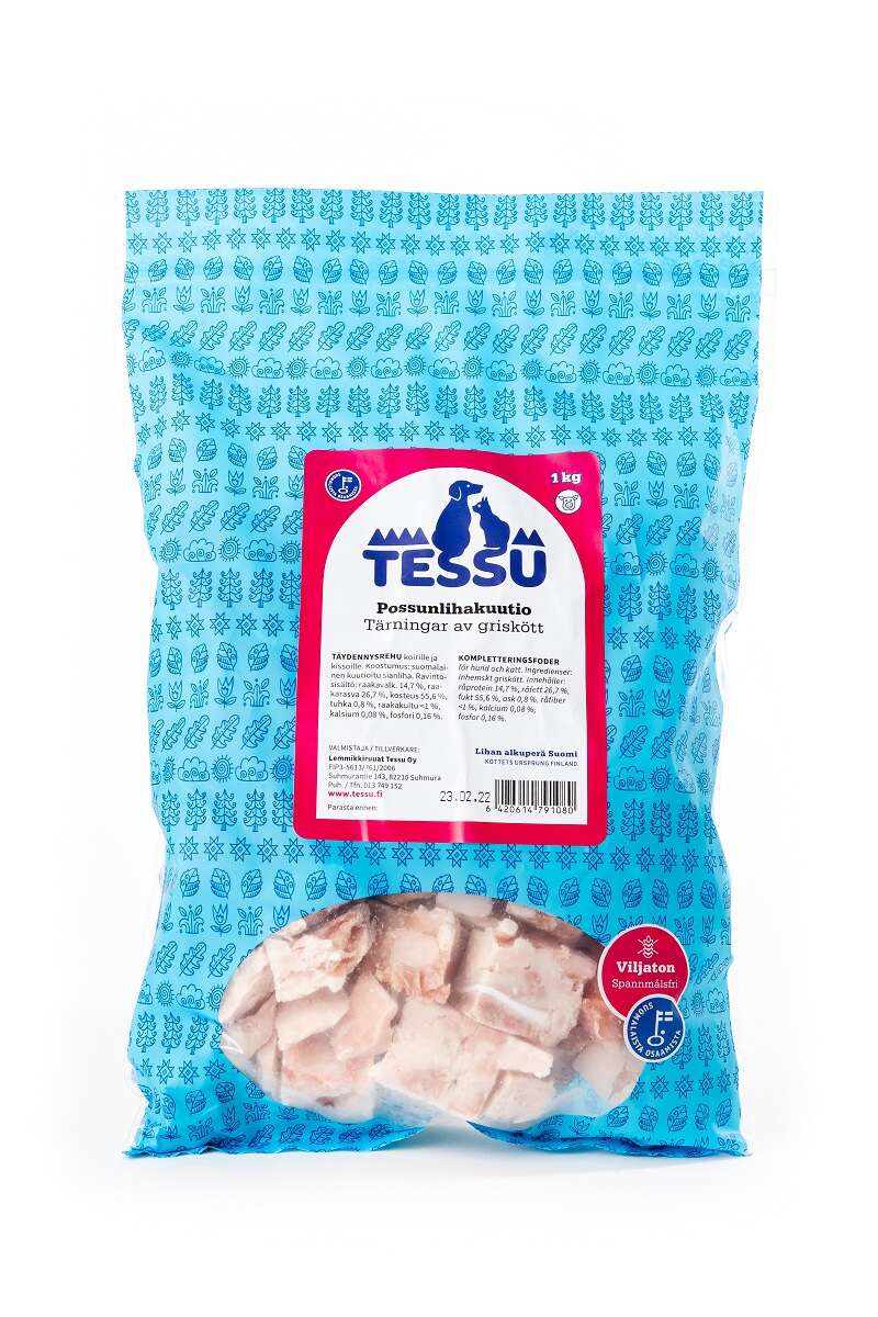 Tessu Possunlihakuutio 1kg