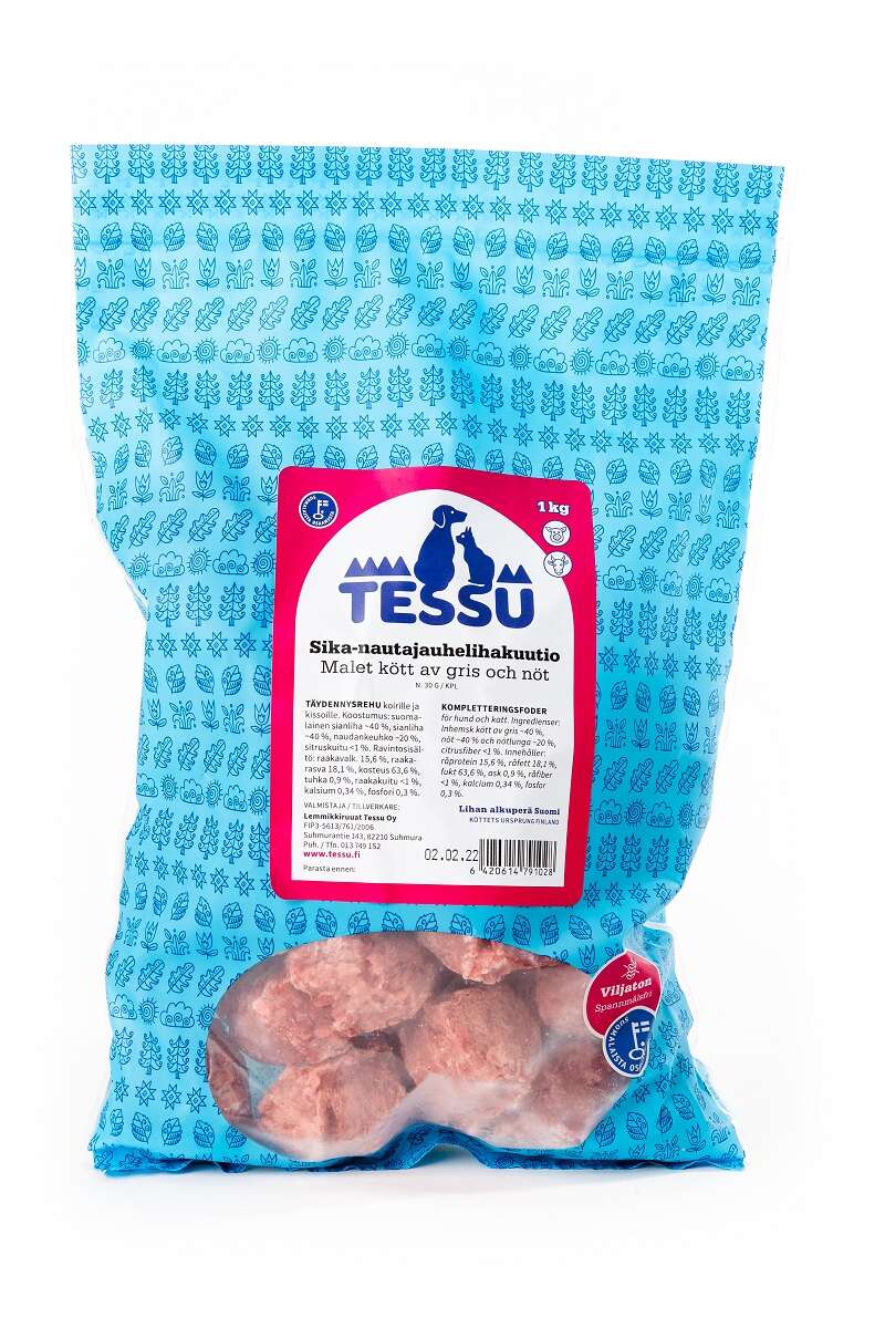 Tessu Sika-nautajauhelihakuvio 1kg