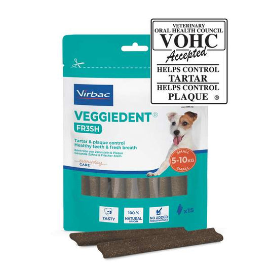 Virbac Veggiedent Fr3sh 5-10kg S 15kpl/228g