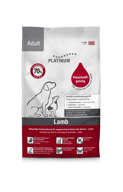 Platinum Adult Lammas 1,5kg - 5kg