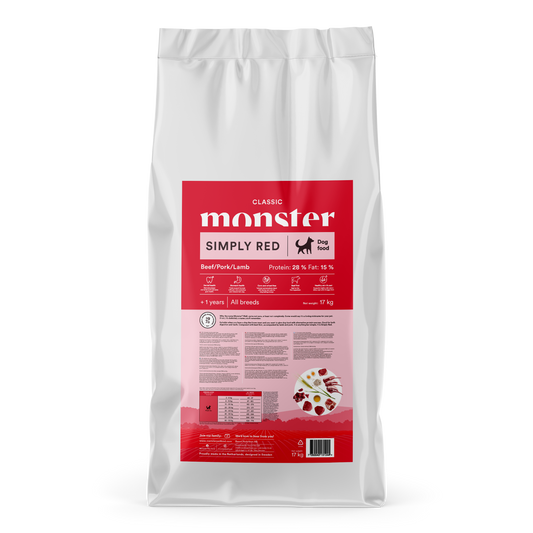 Monster Dog Classic Simply Red