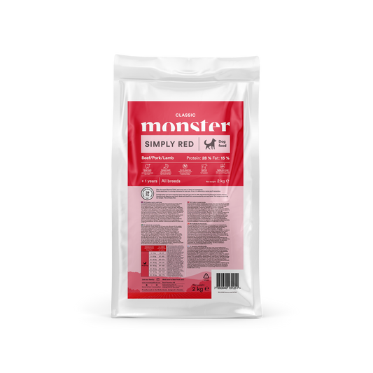 Monster Dog Classic Simply Red