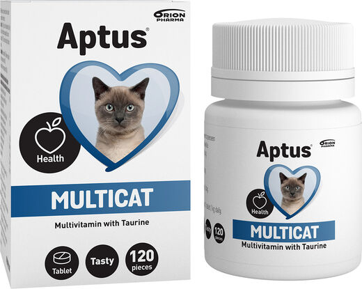 Aptus Multicat vitamiinivalmiste kissoille 120tbl