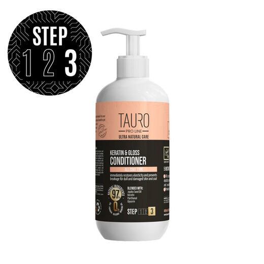 Tauro Natural Care Keratin & Gloss hoitoaine, 400ml