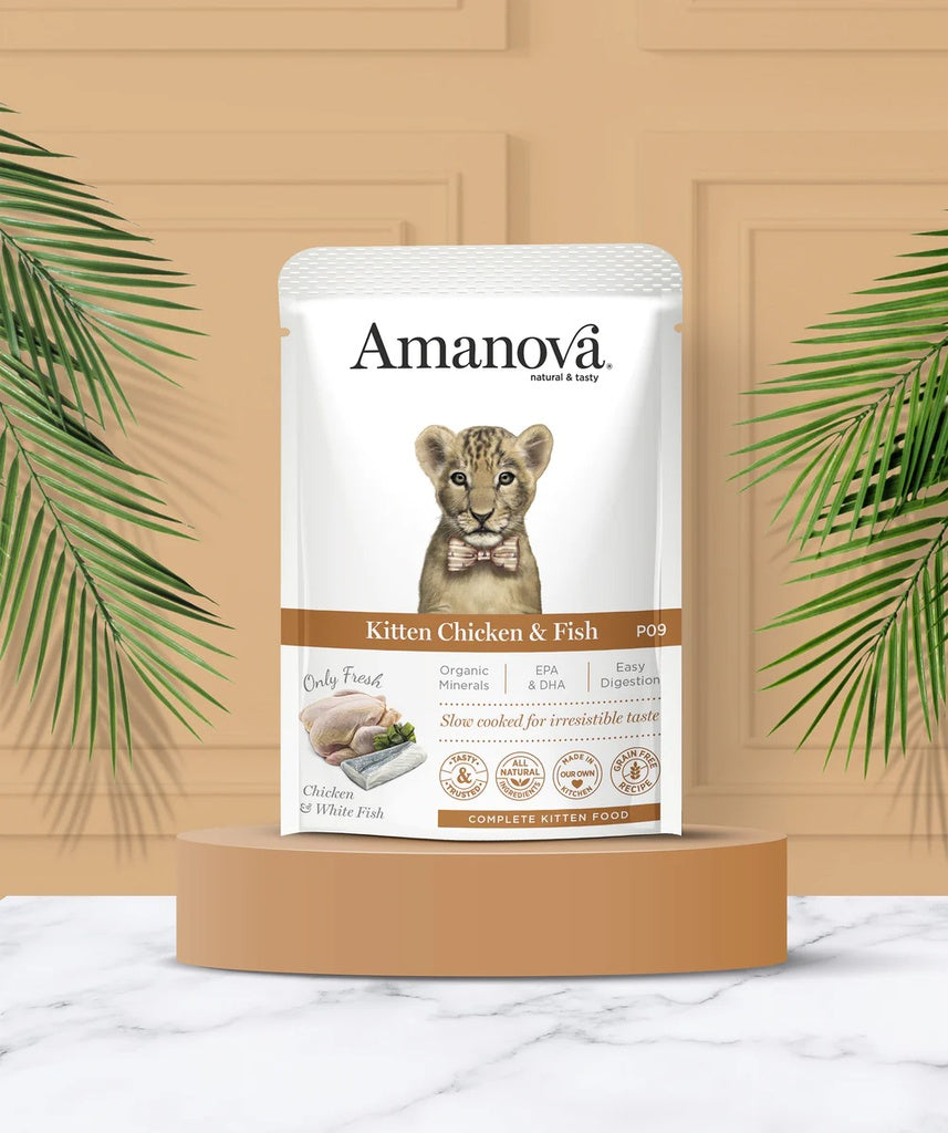 Amanova Cat Kitten Kana & kala 85g