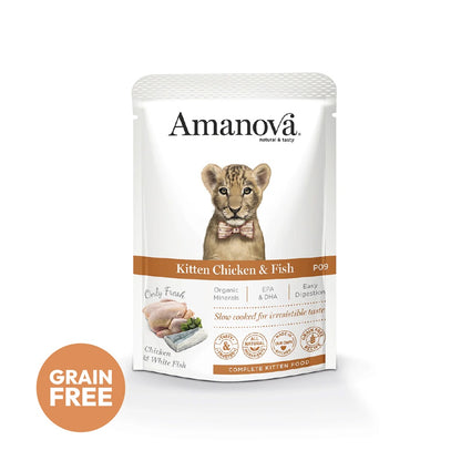 Amanova Cat Kitten Kana & kala 85g
