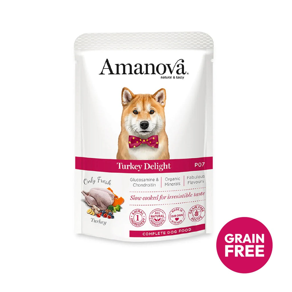 Amanova Dog Adult Delight Kalkkuna 100g