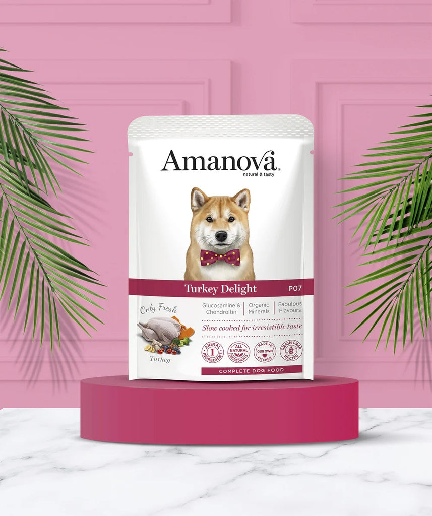 Amanova Dog Adult Delight Kalkkuna 100g