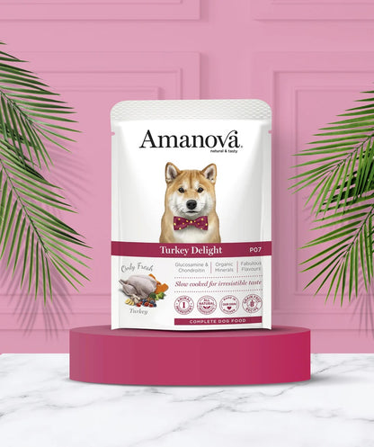 Amanova Dog Adult Delight Kalkkuna 100g
