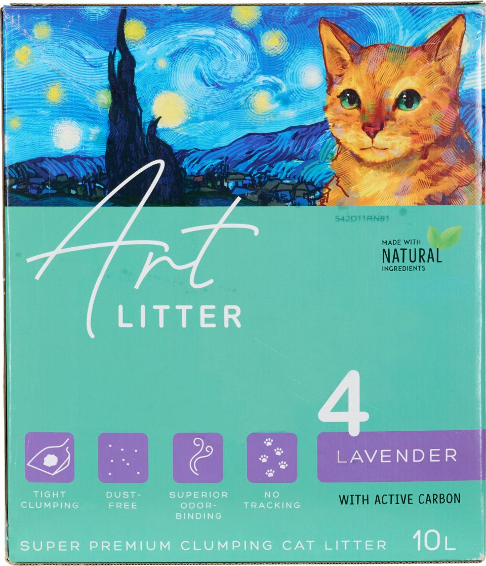 Art Litter kissanhiekka Lavender 10L