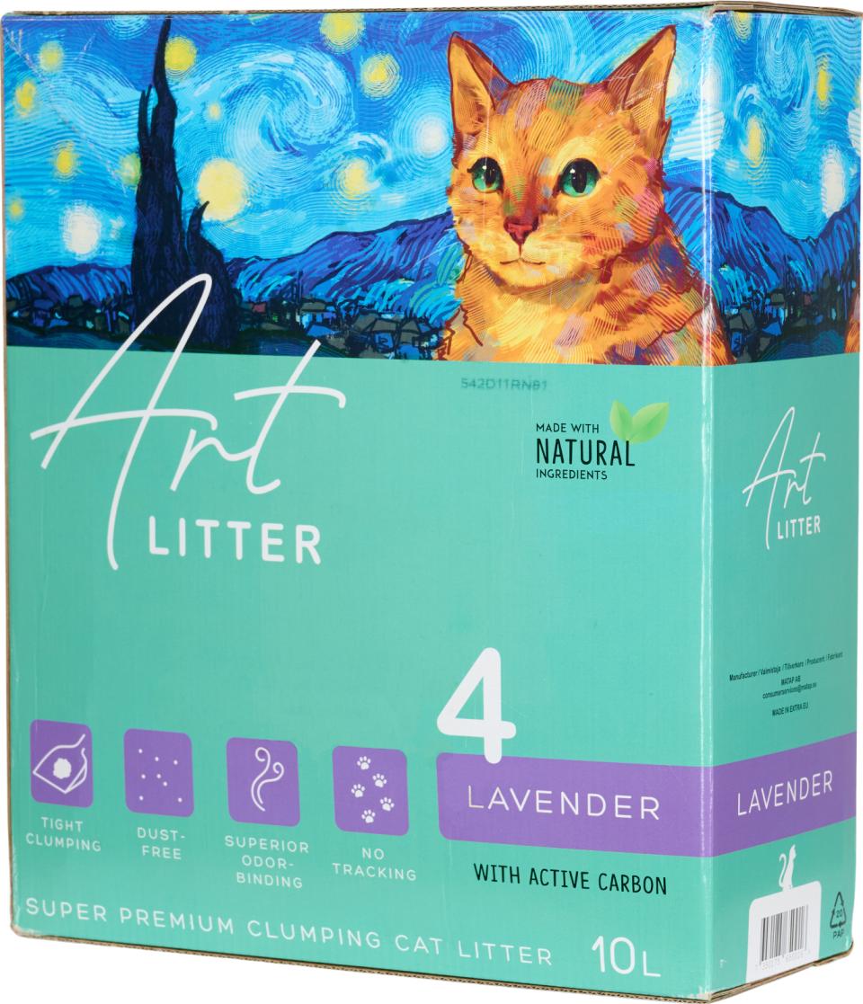 Art Litter kissanhiekka Lavender 10L