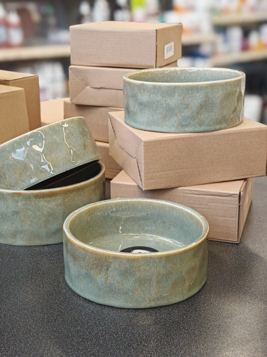 BZ Jace koiran keraaminen kuppi, vihreänharmaa - 800ml