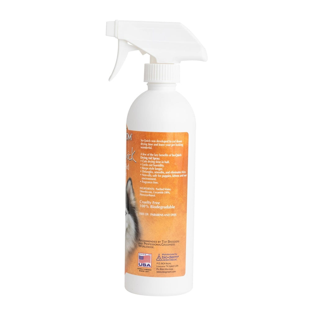 Bio-Groom So Quick suihke turkin kuivaamiseen 475ml
