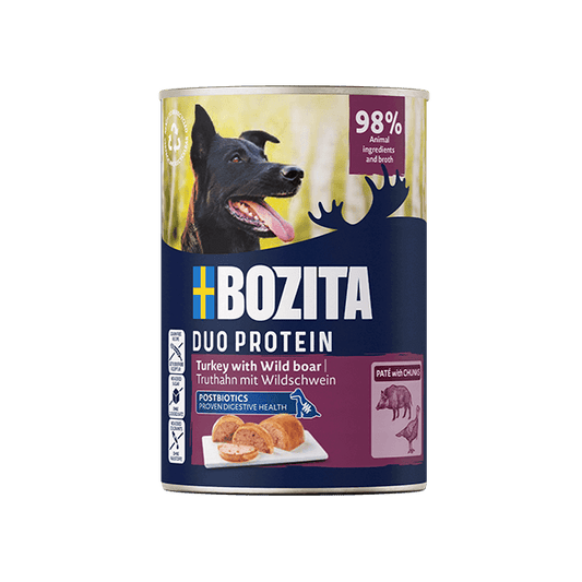 Bozita Dog Paté Turkey & Wild Boar 400g