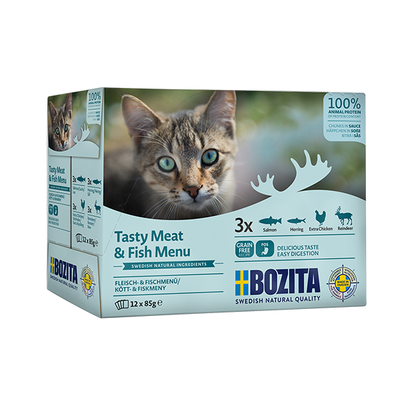 Bozita Feline Meat & Fish In Sauce 12x85g