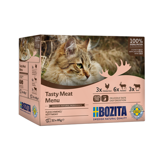 Bozita Feline Meat In Jelly 12x85g