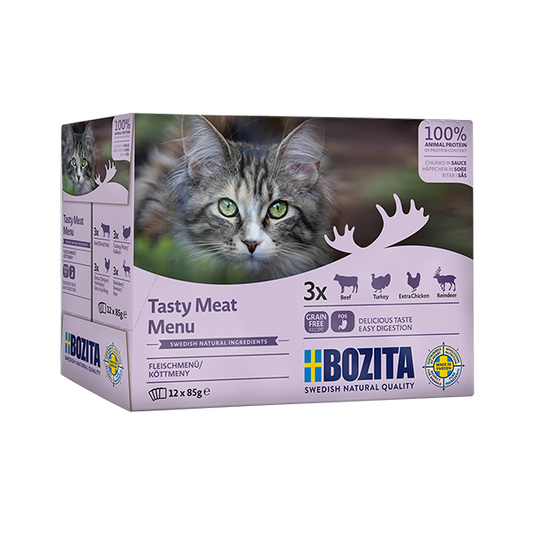 Bozita Feline Meat In Sauce 12x85g