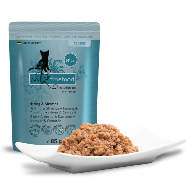 Catz finefood N°13 silli & rapu 85g