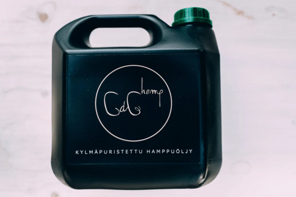 Chia de Gracia kylmäpuristettu hamppuöljy 3L