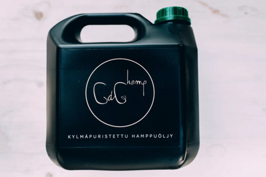 Chia de Gracia kylmäpuristettu hamppuöljy 3L