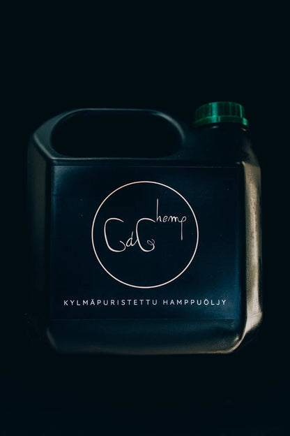 Chia de Gracia kylmäpuristettu hamppuöljy 3L