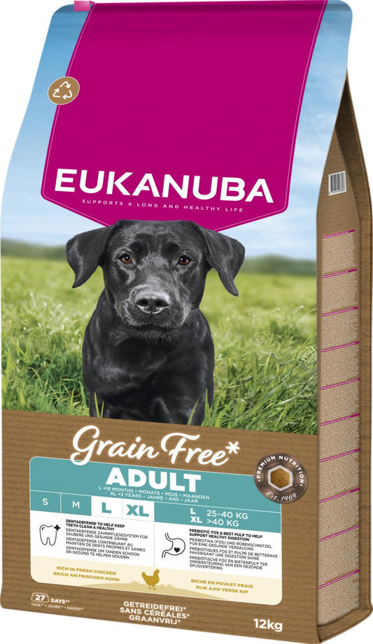 Eukanuba Grain Free Adult Large Chicken